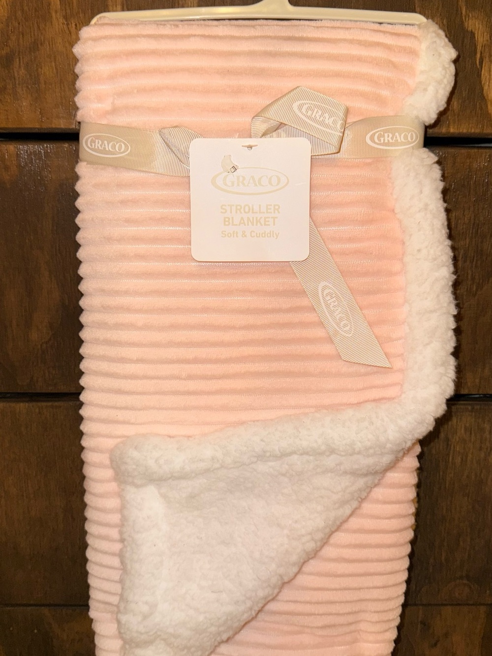 Graco Pink Stroller Blanket - Soft & Cuddly